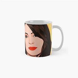 Miranda Cosgrove Art Drawing Classic Sticker Mug