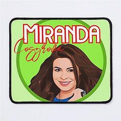 Miranda Cosgrove Art Drawing Mouse Pad
