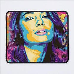Believe in Yourself Miranda Cosgrove Pop Art Mouse Pad