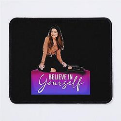 Music Retro Miranda Cosgrove Believe In Yourself Mouse Pad