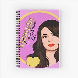 Miranda Cosgrove Art Cover Drawing Sticker Notebook