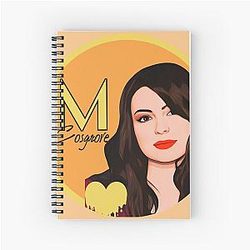 Miranda Cosgrove Art Drawing Sticker Notebook
