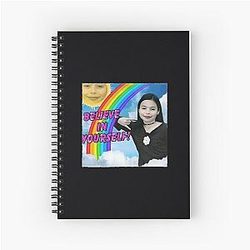 Miranda Cosgrove Spiral Notebook