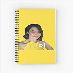 Miranda Cosgrove Spiral Notebook