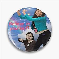 Believe in yourself Miranda Cosgrove iCarly Pin