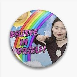 Miranda Cosgrove Believe Yourself Pin
