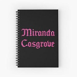 Miranda Cosgrove Spiral Notebook