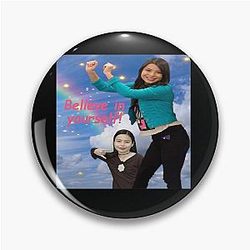 Miranda Cosgrove iCarly Believe yourself Pin