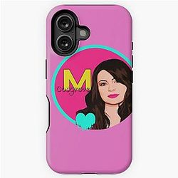 Miranda Cosgrove Art Sticker iPhone Case