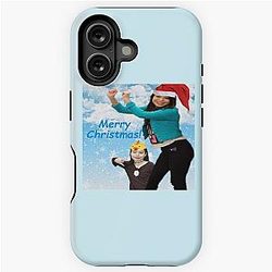 Miranda Cosgrove Christmas Card iPhone Case
