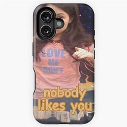 Nobody likes you Miranda Cosgrove iCarly iPhone Tough Case