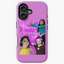 Miranda Cosgrove wishes Merry Christmas iPhone Case