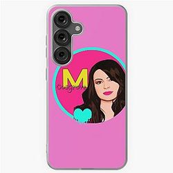 Miranda Cosgrove Art Cover Drawing Sticker Samsung Galaxy Soft Case
