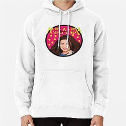 Miranda Cosgrove Art Drawing Pullover Hoodie