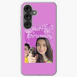 Miranda Cosgrove wishes Merry Christmas Soft Case for Samsung Galaxy