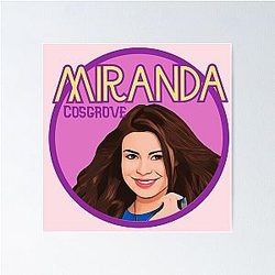 Miranda Cosgrove Art Poster