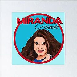 Miranda Cosgrove Art Drawing Poster