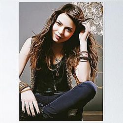 Miranda Cosgrove Oil Paint Art Poster