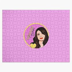 Miranda Cosgrove Art Drawing Jigsaw Puzzle