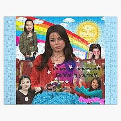 do not be depressed 
iCarly Miranda Cosgrove recommends Jigsaw puzzle