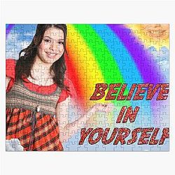 Miranda Cosgrove Believe in Yourself Rainbow Jigsaw Puzzle