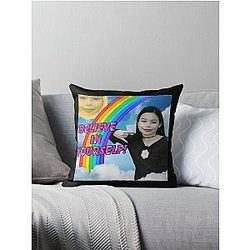 Miranda Cosgrove Throw Pillow