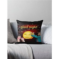 Miranda Cosgrove says goodnight iCarly Throw Pillow