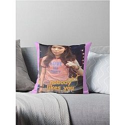 Nobody likes you Miranda Cosgrove iCarly Throw Pillow