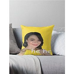 Miranda Cosgrove Throw Pillow