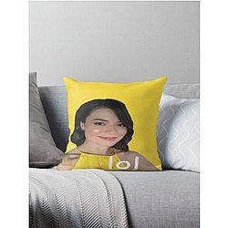 Miranda Cosgrove Throw Pillow