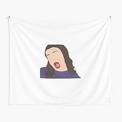 Miranda Sings Drawing Tapestry