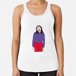 Miranda Sings - Colleen Ballinger Cartoon Racerback Tank Top