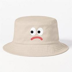 Sad Miranda Sings Overdrawn Red Lips Side Eye Meme Bucket Hat