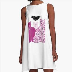 Miranda Sings Merchant Favorite Cats A-Line Dress