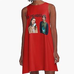 Haters Back Off - Miranda Sings A-Line Dress