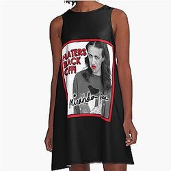Miranda Sings Haters Back Off A-Line Dress