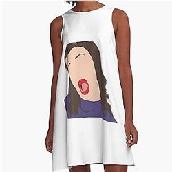 Miranda Sings Draws A-Line Dress