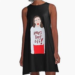 Miranda Sings Hat Off A-Line Dress