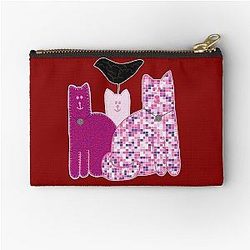 Miranda Sings Cat Womens Classic Graphic Retro Pouch
