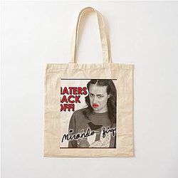 Miranda Sings Haters Back Off Cotton Tote Bag