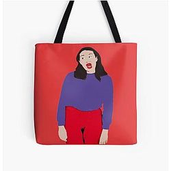 Miranda Sings Colleen Ballinger cartoon All Over Print Tote Bag