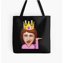 Miranda Sings Merch Queen All Over Print Tote Bag