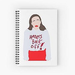 Miranda Sings Haters Back Off Perfect Gift Spiral Notebook