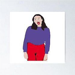 Miranda Sings - Colleen Ballinger cartoon Poster