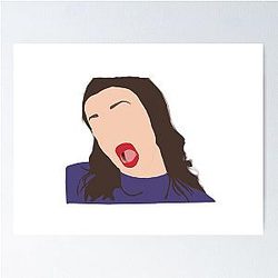 Miranda Sings Drawing Poster
