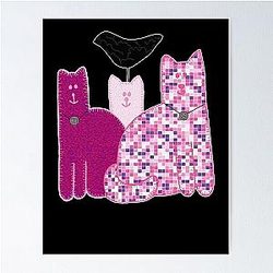 Miranda Sings Cat Womens and Gentlemens Classic Unisex Tee Retro Casual Graphic Tee Poster