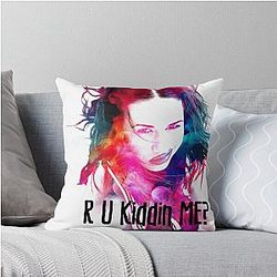 Miranda Sings 2 R U Kiddin Me T Shirt Throw Pillow