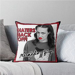 Miranda Sings Haters Back Off Throw Pillow