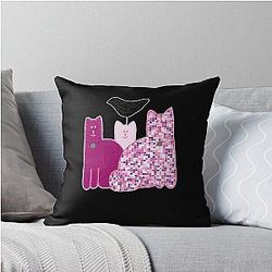 Miranda Sings Cat Women's T Classic Unisex Tee Graphic Retro Casual Throw Pillow