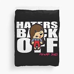 Miranda Sings Merch Haters Back Off Duvet Cover